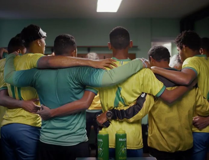 Também penta, seleção de futebol de cegos terá filme exibido nos EUA