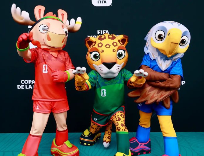 Mascotes do Mundial incluem a águia-careca, animal salvo de extinção