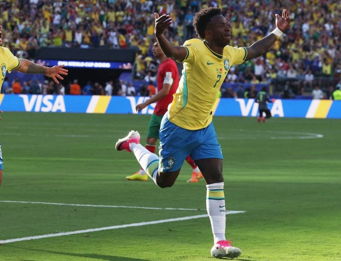 Árbitro de Brasil x Haiti apitou clássico que opôs Vini e Raphinha