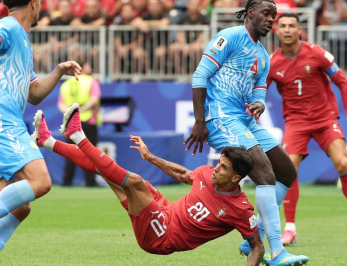 Portugal e RD Congo empatam; congoleses marcam primeiro gol em Copas