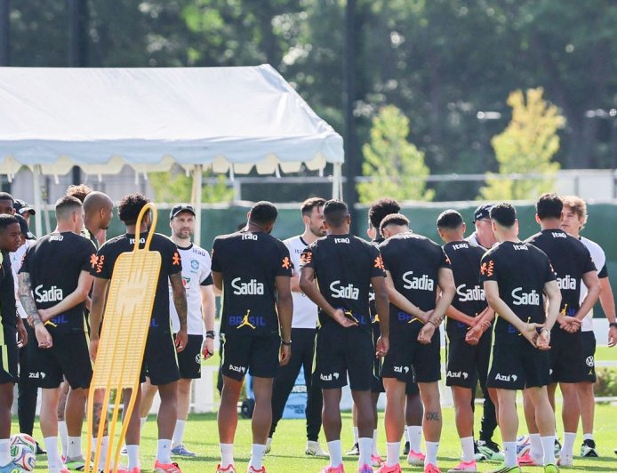 Brasil finaliza preparação para enfrentar Haiti na Copa do Mundo