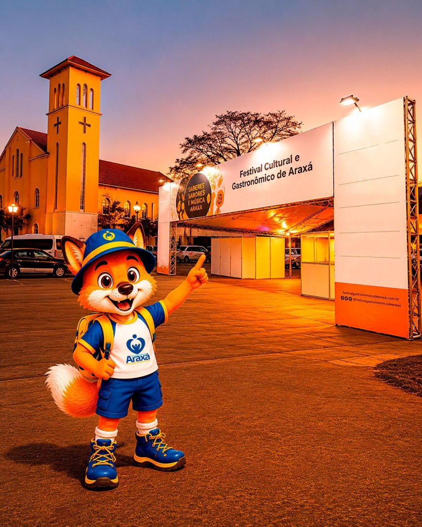 Enquete popular define nome do mascote do turismo de Araxá