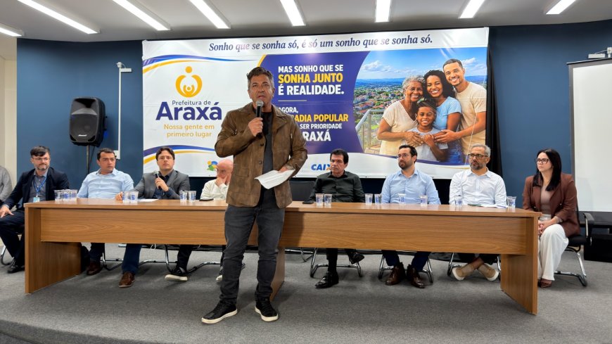 Prefeitura de Araxá anuncia novo residencial com 160 apartamentos