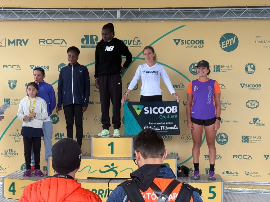 Patrícia Martins foi a melhor brasileira na corrida 15 km em São Carlos