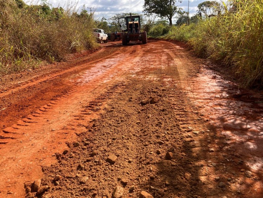 Prefeitura amplia estradas rurais e melhora a segurança em 38 km de vias