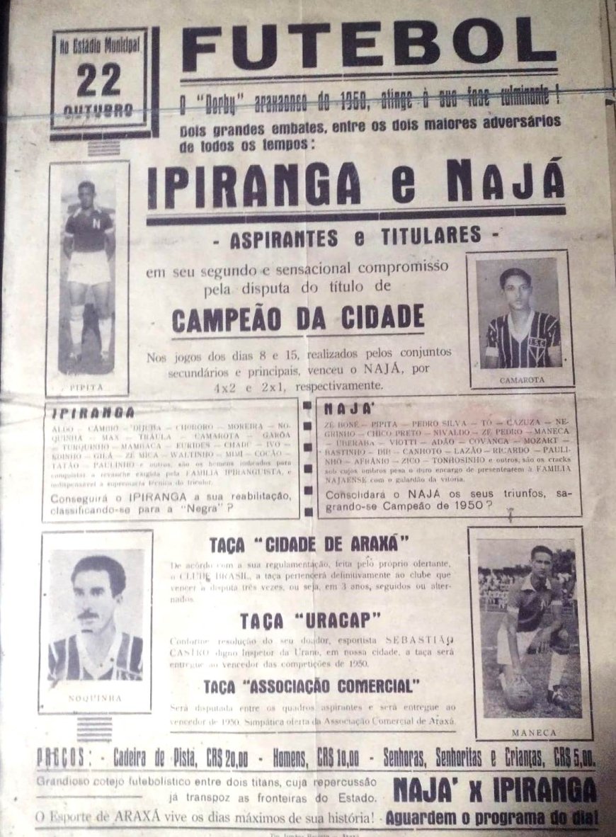 Memória Interação - Najá x Ipiranga